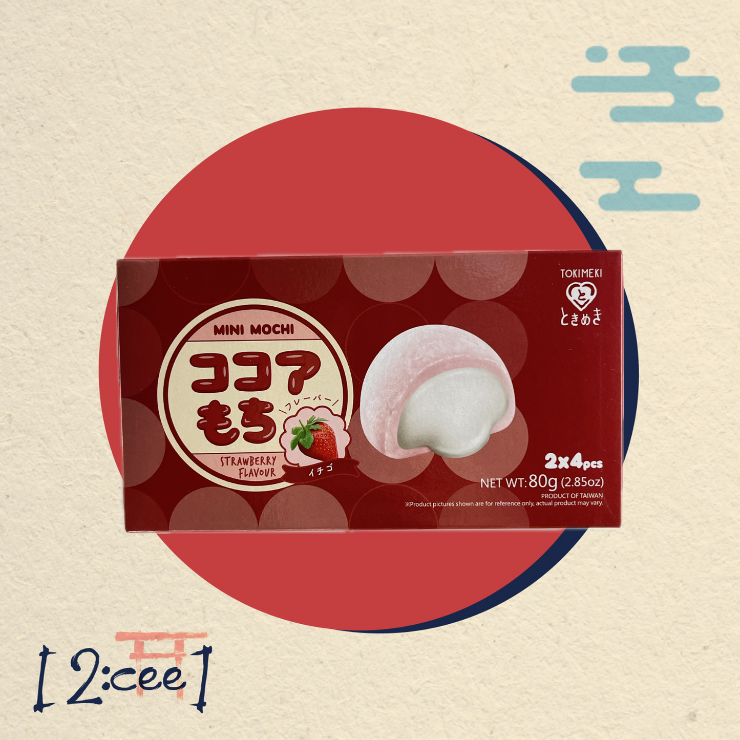 Mini Mochi Jahoda TOKIMEKI 80g
