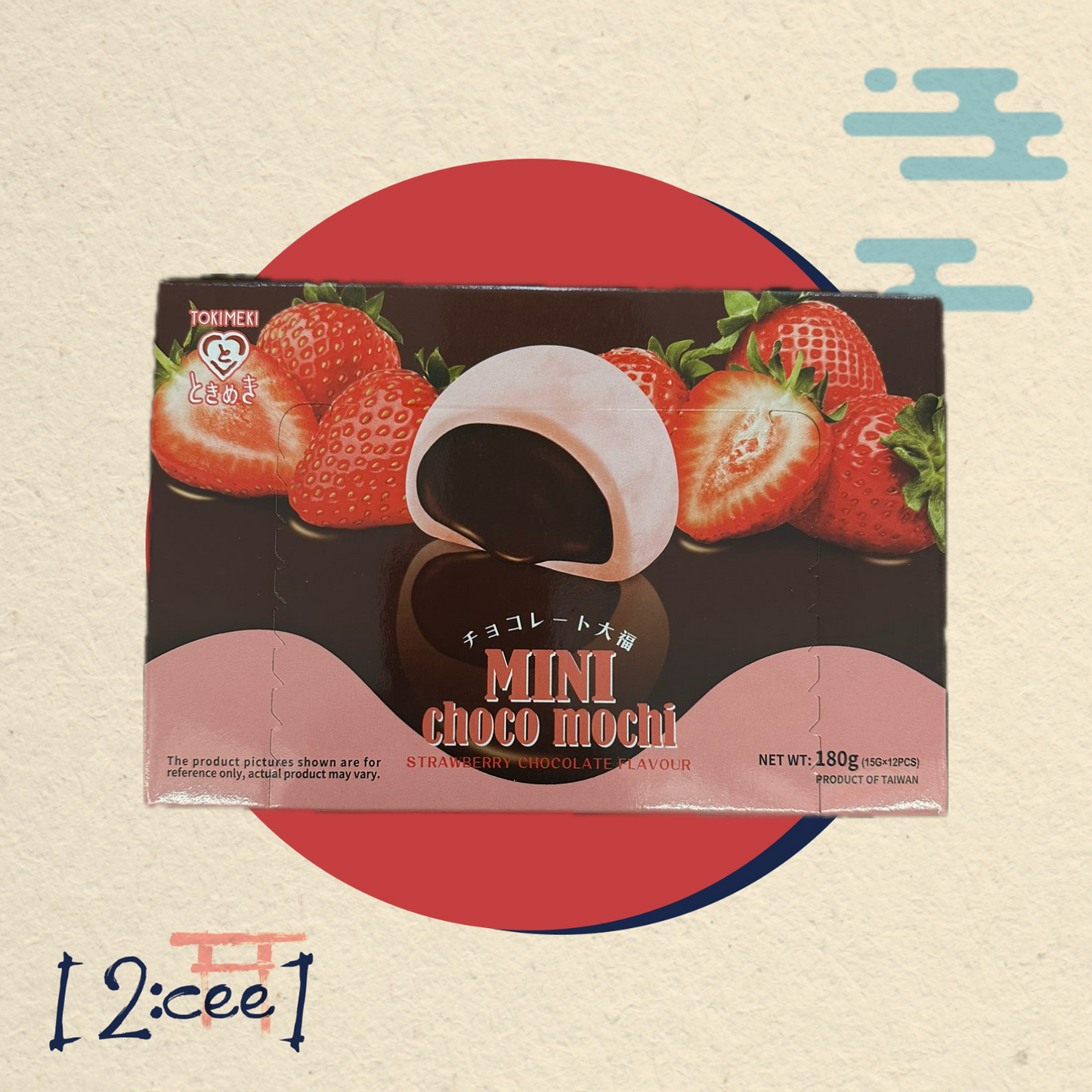 Mini Choco Mochi Jahoda TOKIMEKI 180g