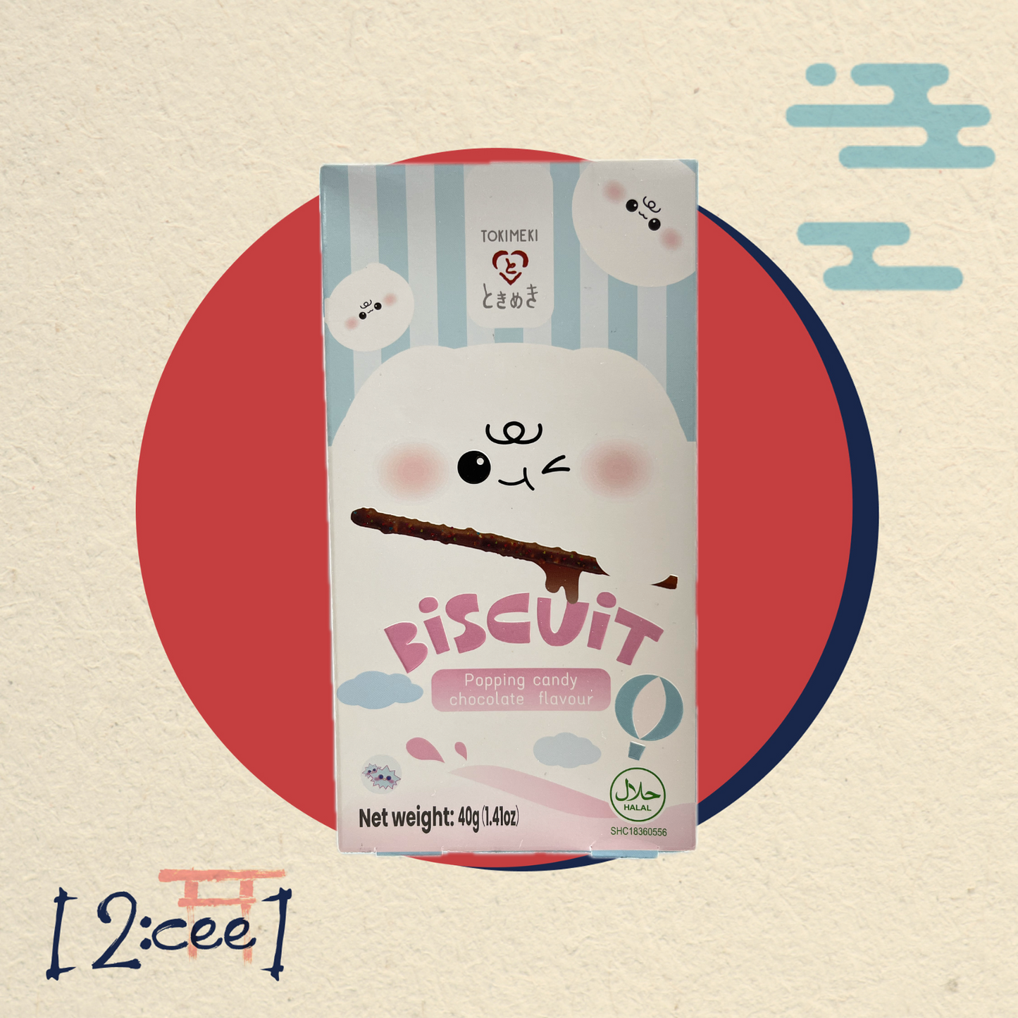 Tyčinky Biscuit Popping Candy TOKIMEKI 40g