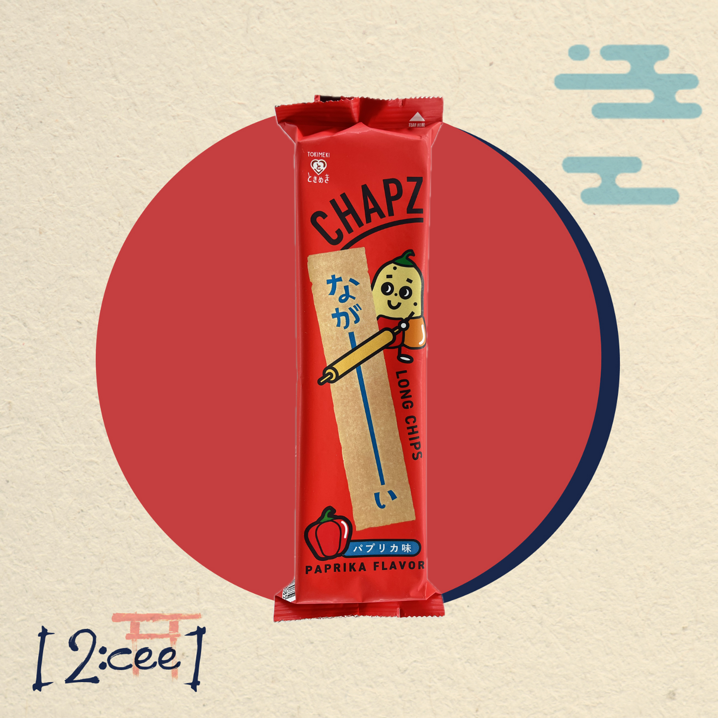 Zemiakové čipsy Chapz Paprika TOKIMEKI 75g