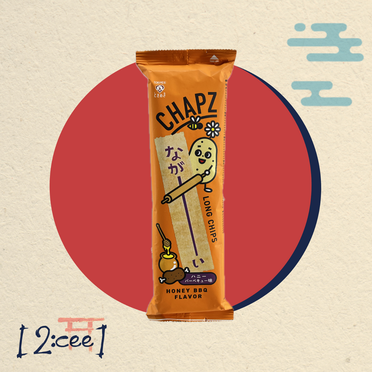 Zemiakové čipsy Chapz Honey BBQ TOKIMEKI 75g