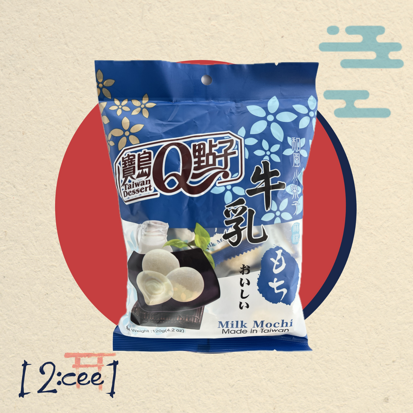 Mini Mochi Milk Q 120g