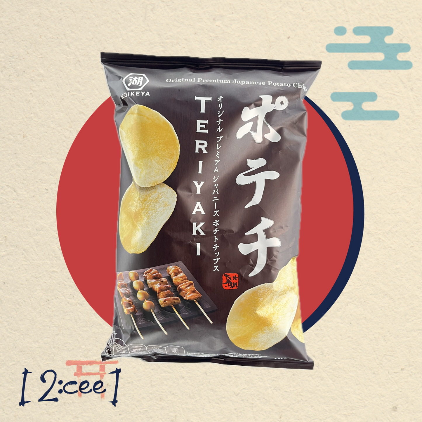 Zemiakové čipsy Teriyaki KOIKEYA 100g