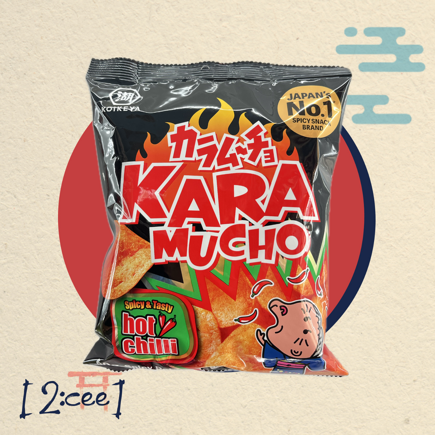 Zemiakové čipsy Karamucho KOIKEYA 65g