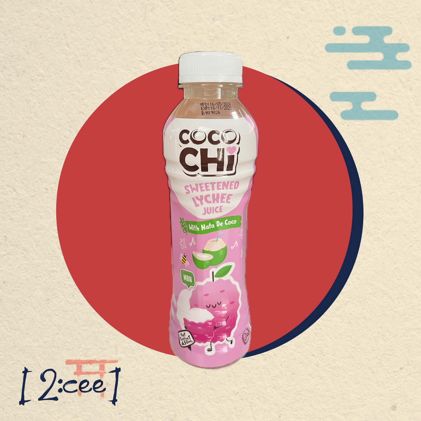 Kokosový nápoj Liči COCOCHI 450ml