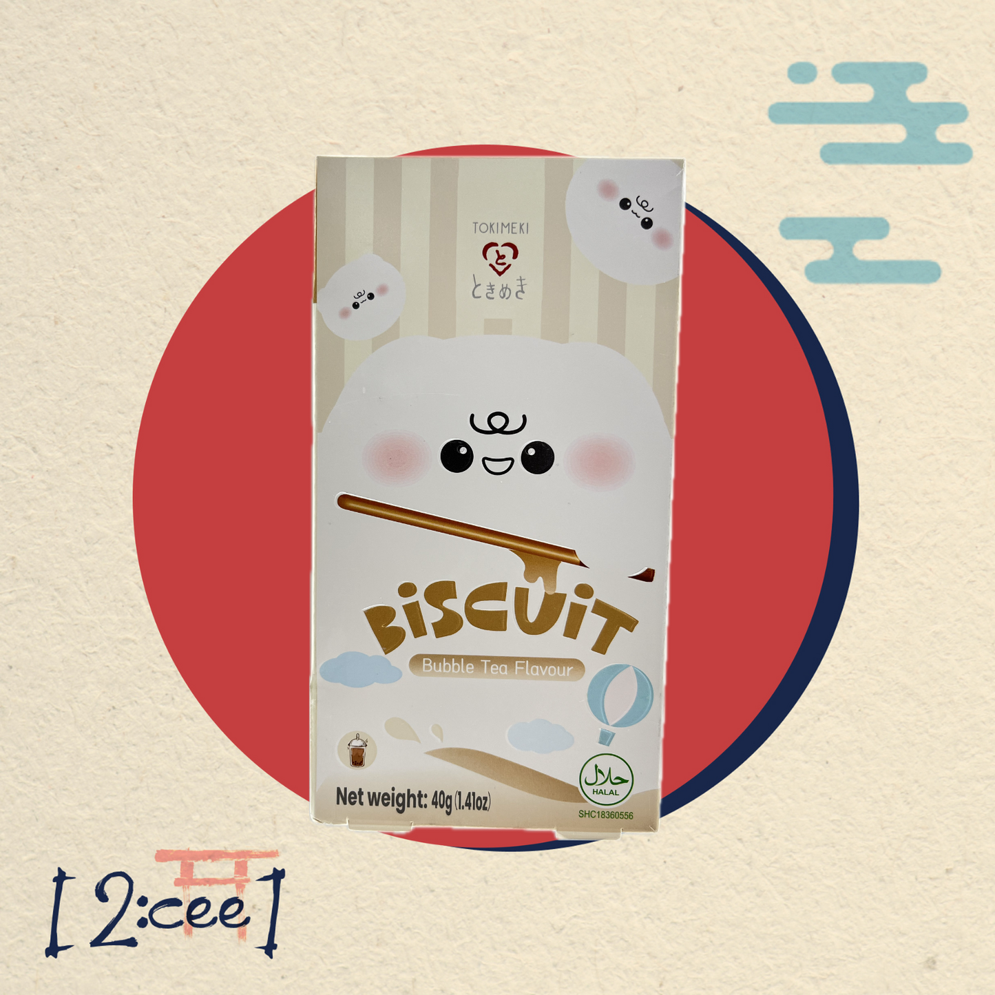 Tyčinky Biscuit Bubble Tea TOKIMEKI 40g
