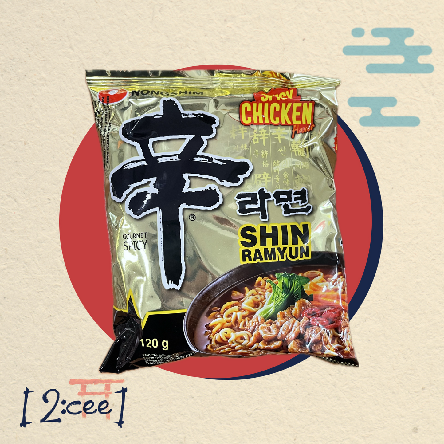 Instantné rezance Shin Ramyun Chicken NONGSHIM 120g