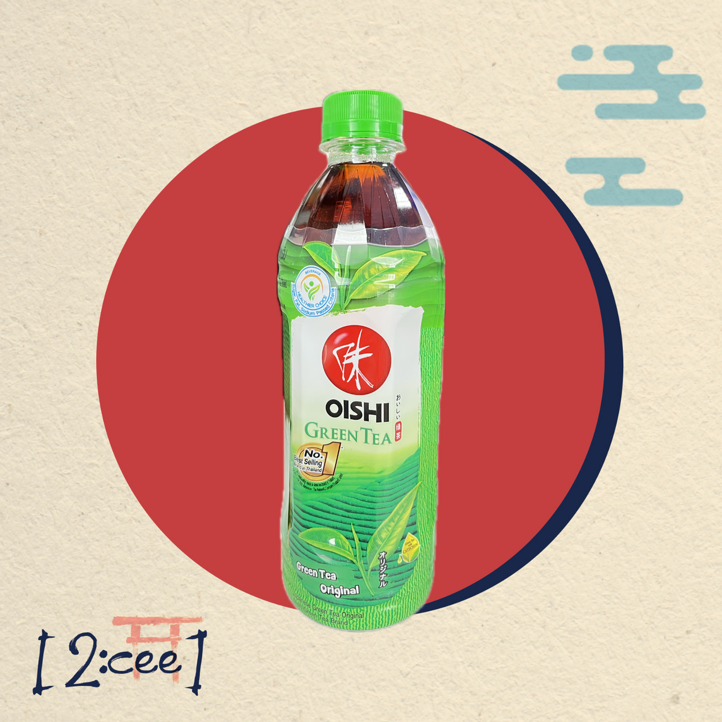 Zelený čaj Original OISHI 500ml