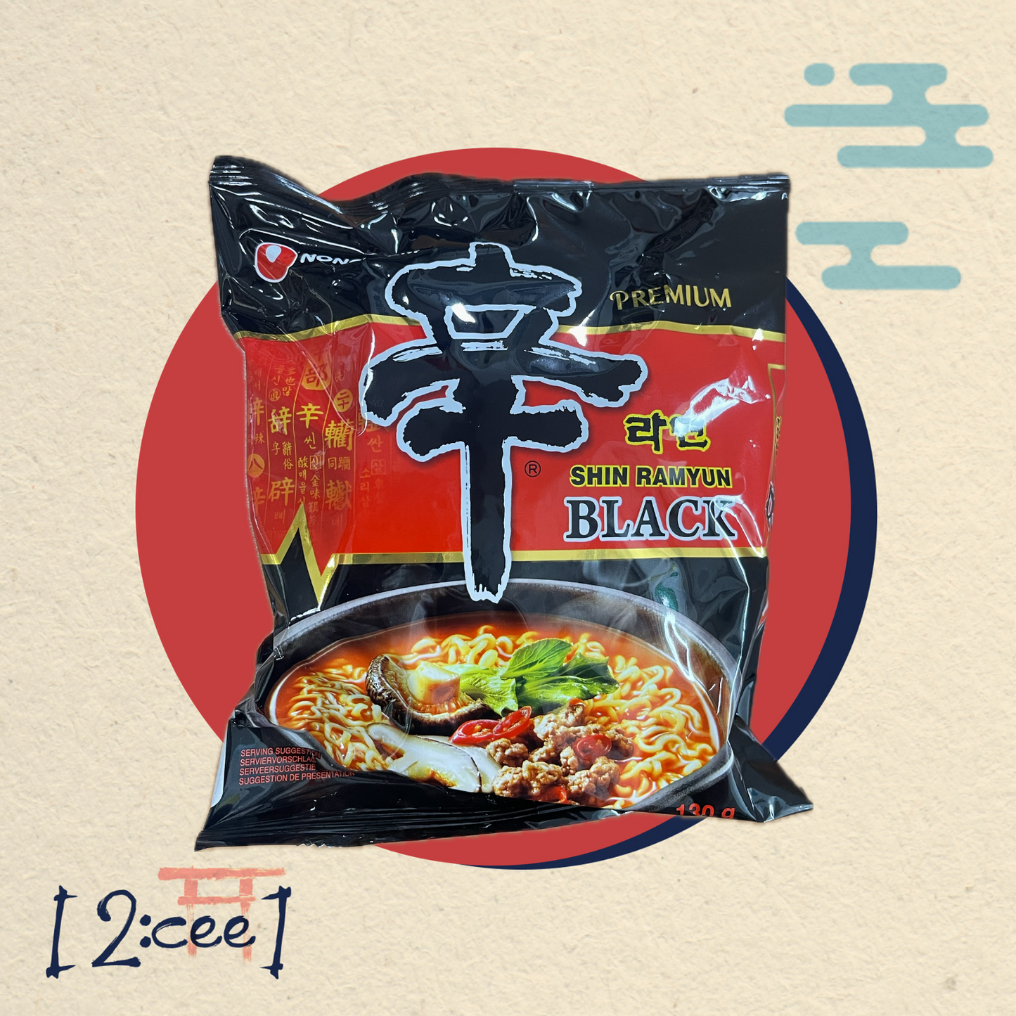Instantné rezance Shin Ramyun Black NONGSHIM 130g