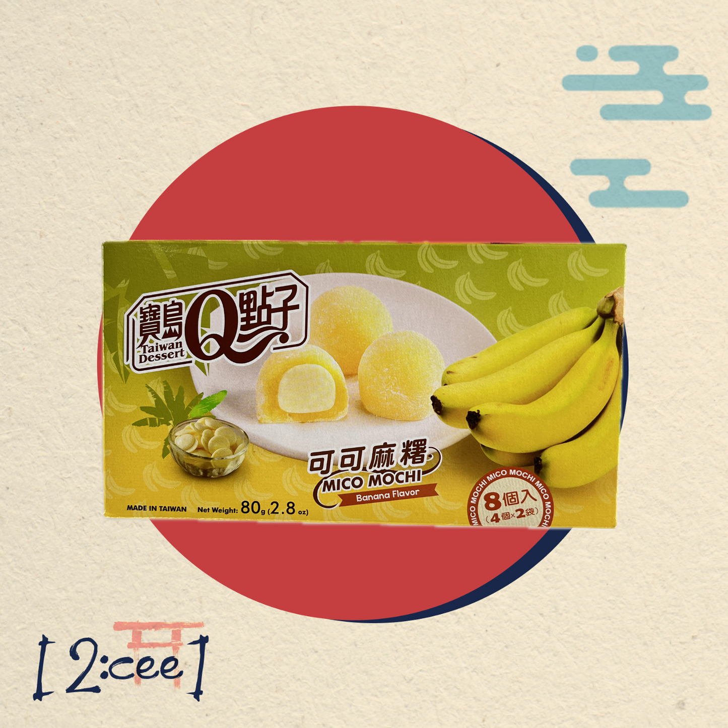 Mico Mochi Banán Q 80g