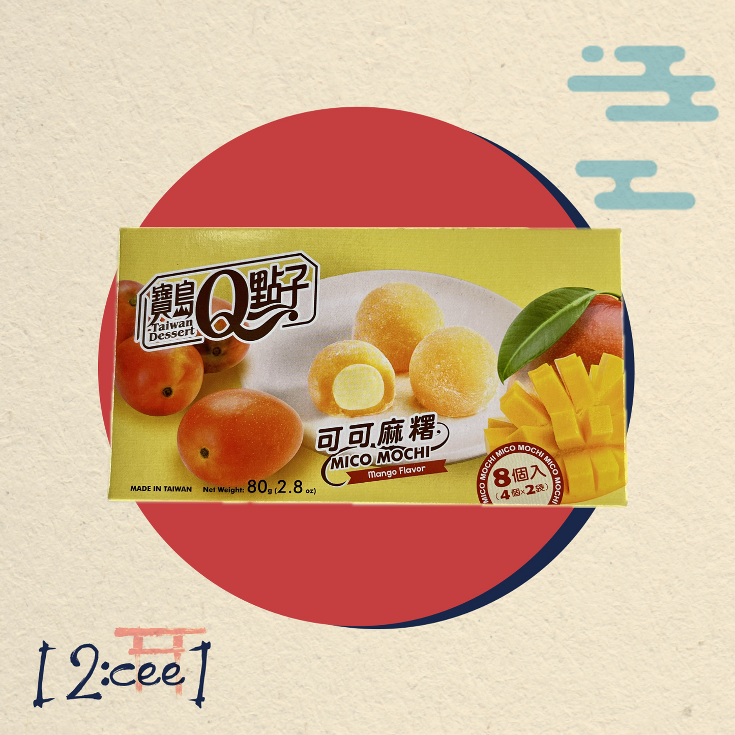 Mico Mochi Mango Q 80g