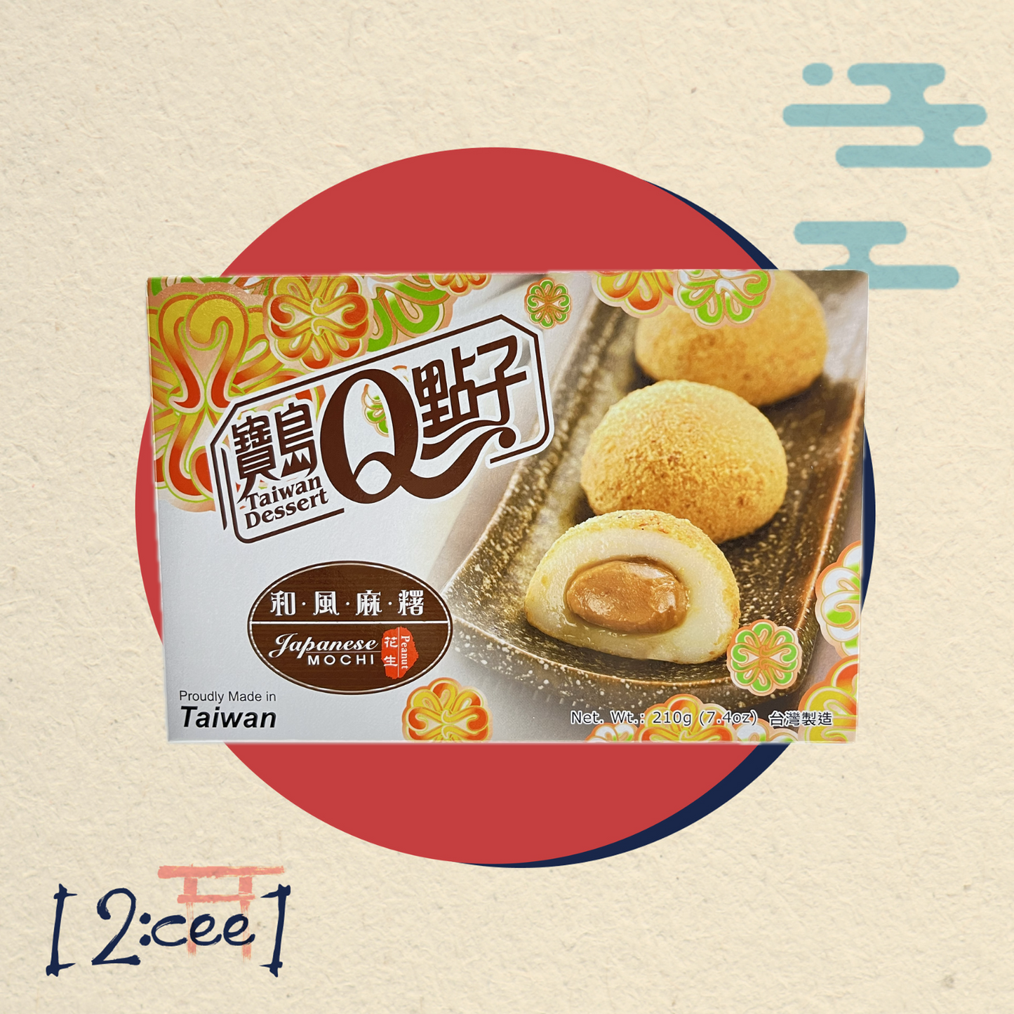 Mochi Arašídy Q 210g