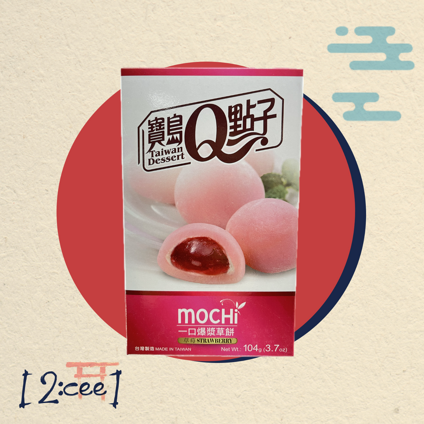 Mochi Jahoda Q 104g