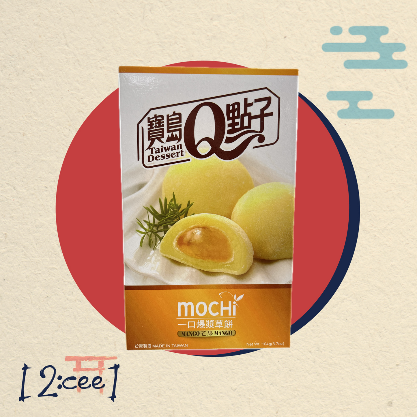 Mochi Mango Q 104g