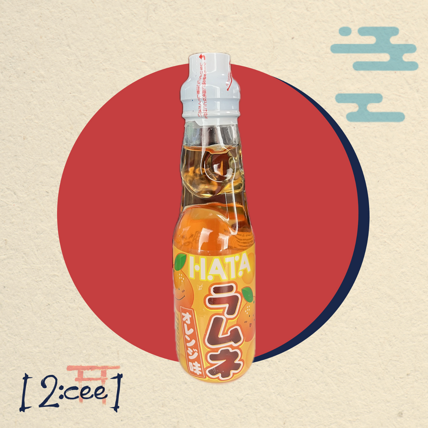 Ramune Pomaranč HATAKOSEN 200ml