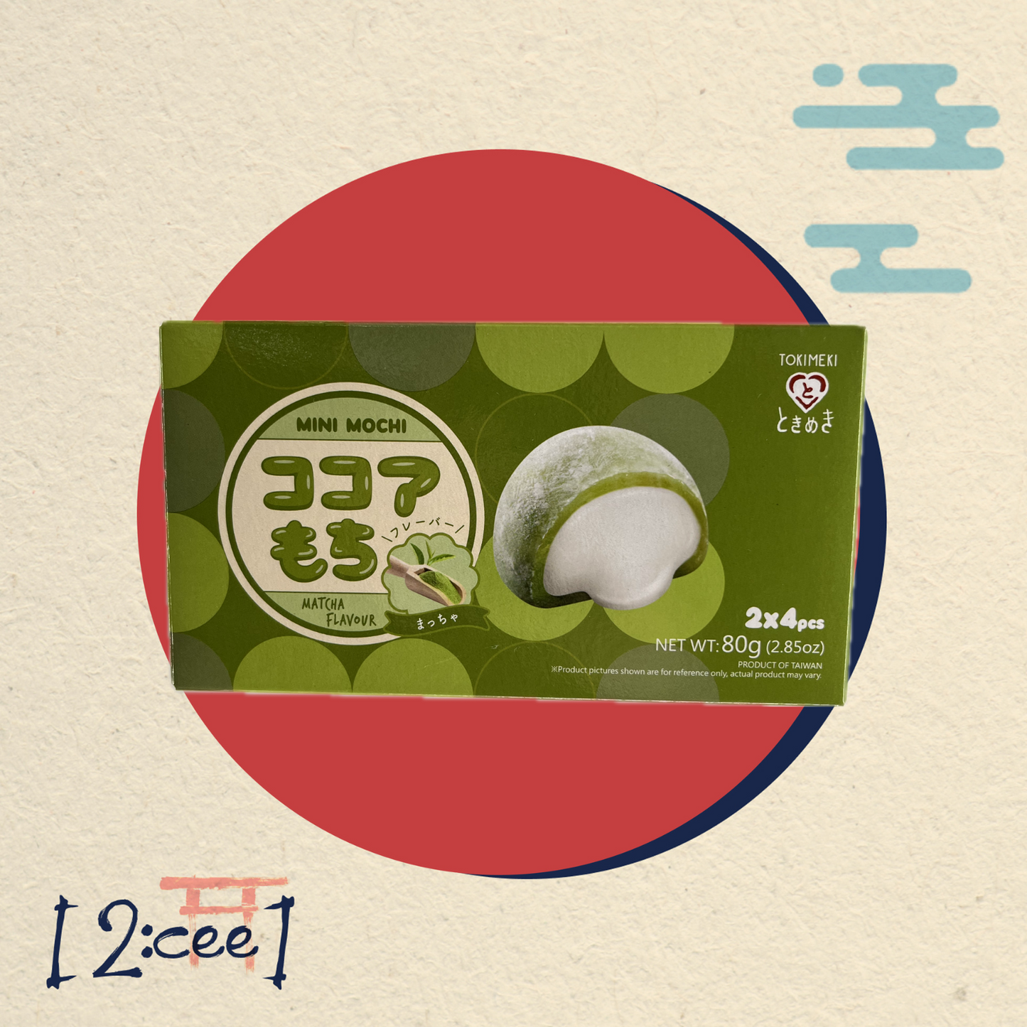 Mini Mochi Matcha TOKIMEKI 80g