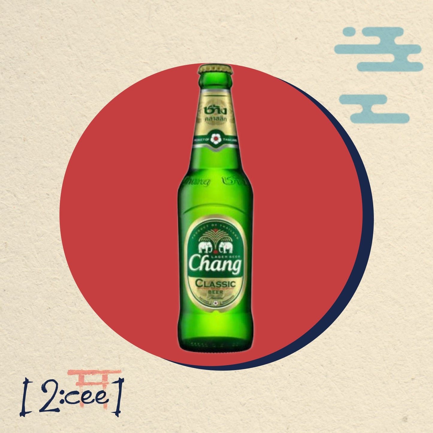 Pivo Thajsko 5% CHANG 320ml