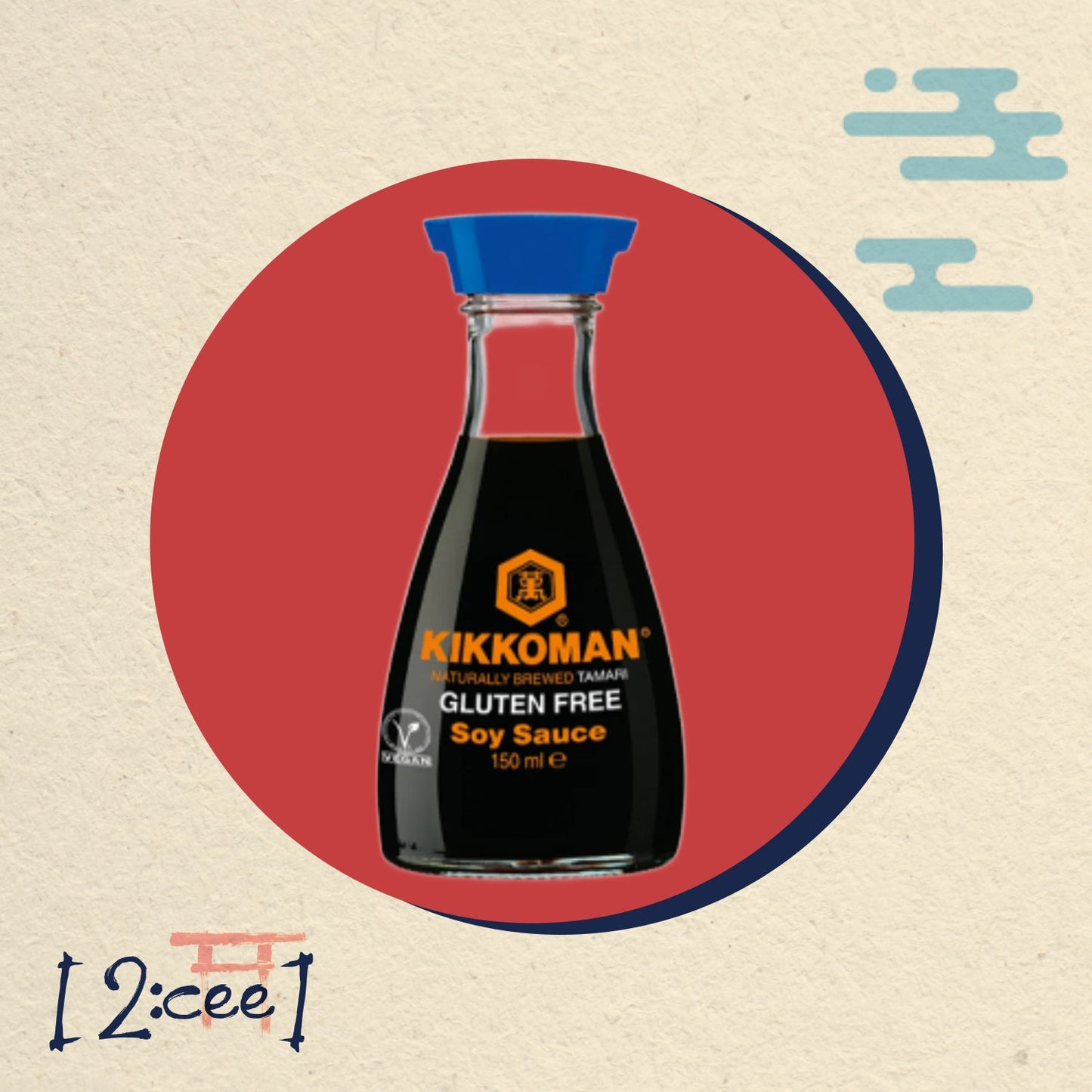 Sójová omáčka Gluten Free KIKKOMAN 150ml