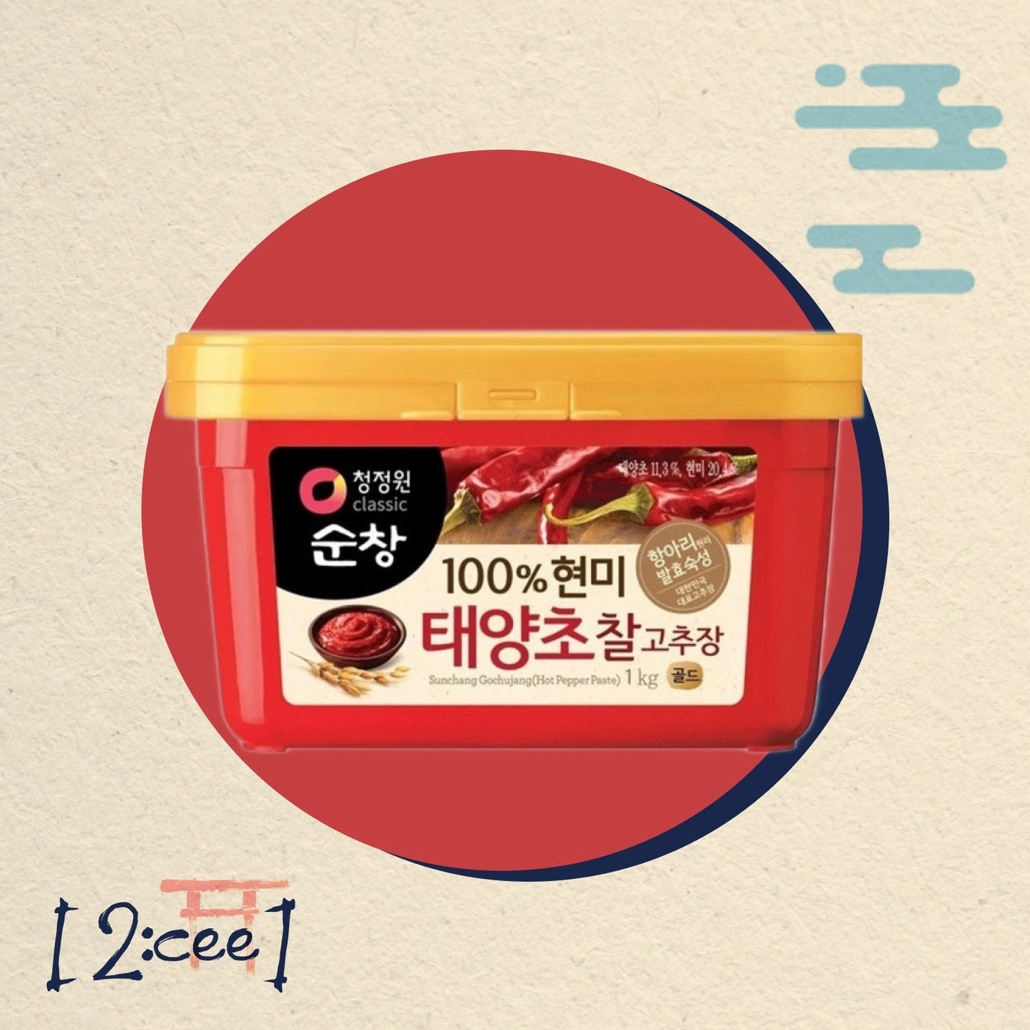 Gochujang chilli pasta O'FOOD 500g