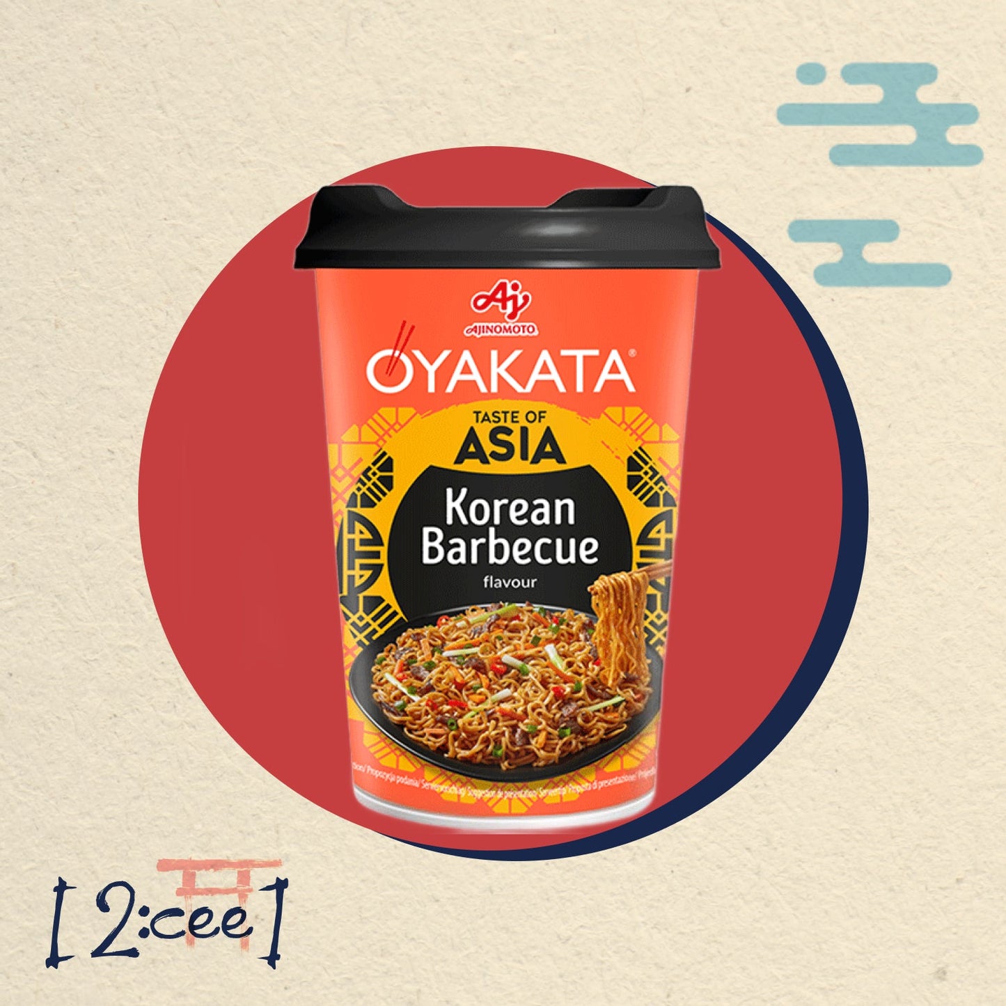 Instantné rezance Oyakata Korean BBQ AJINOMOTO 93g