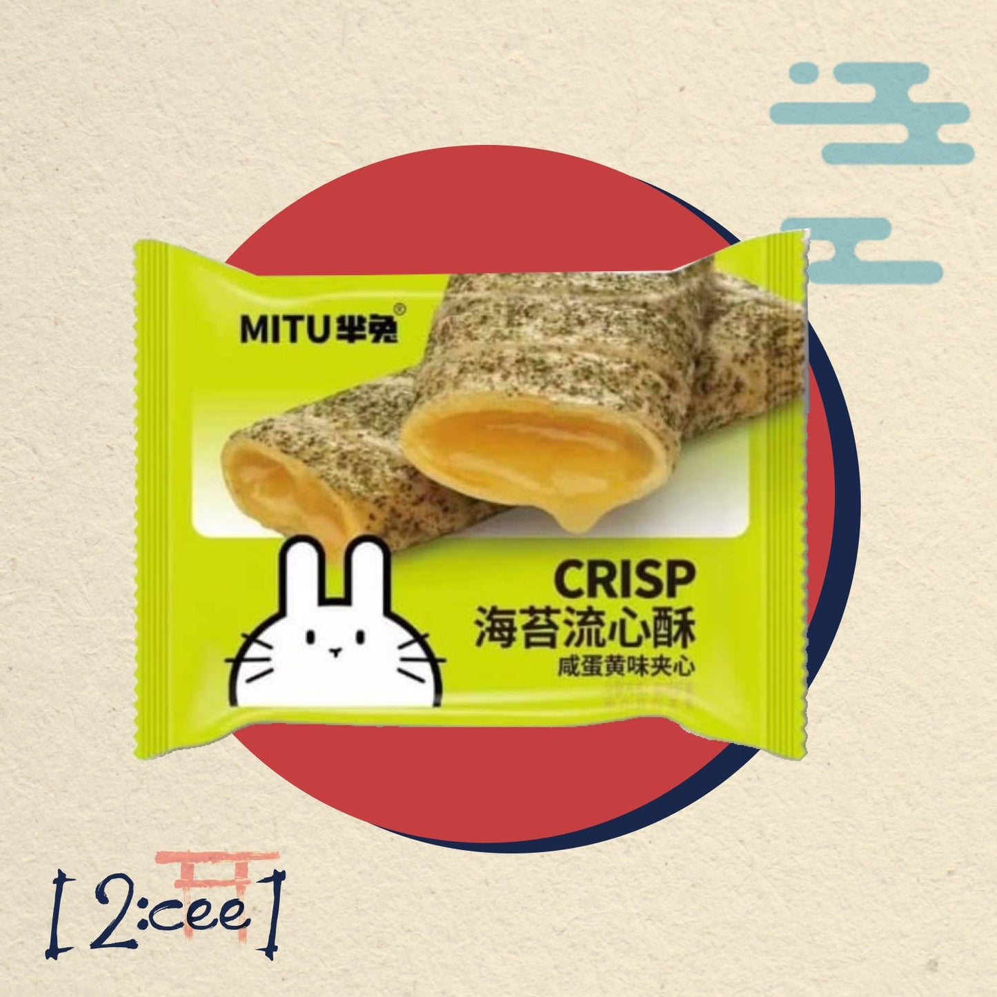 Trubičky Crisp Salted Egg MITU 11g