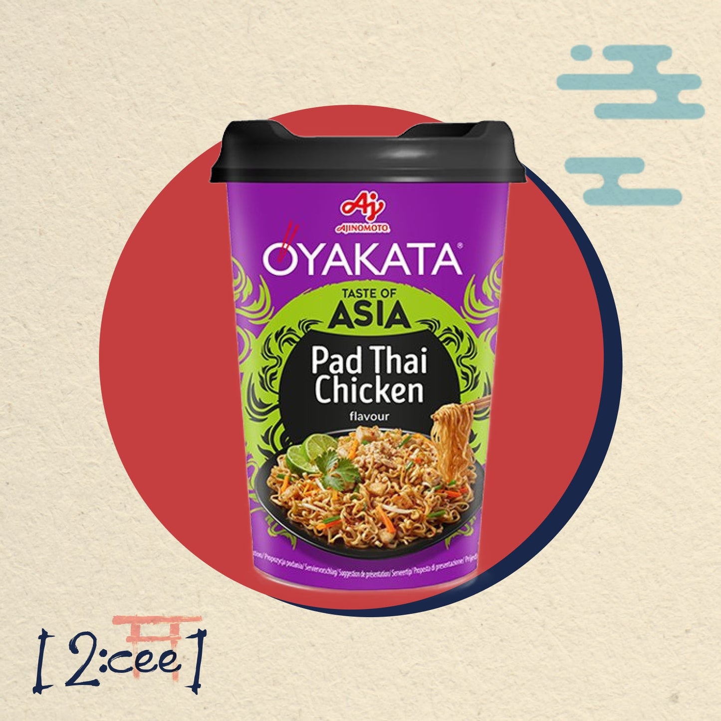 Instantné rezance Oyakata Pad Thai Chicken AJINOMOTO 93g