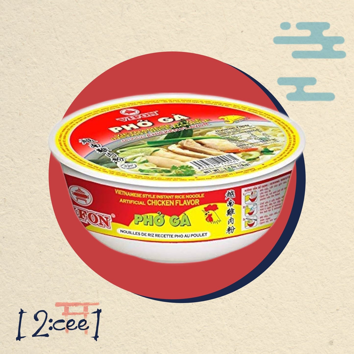 Instantné rezance Pho Kuracia VIFON 70g