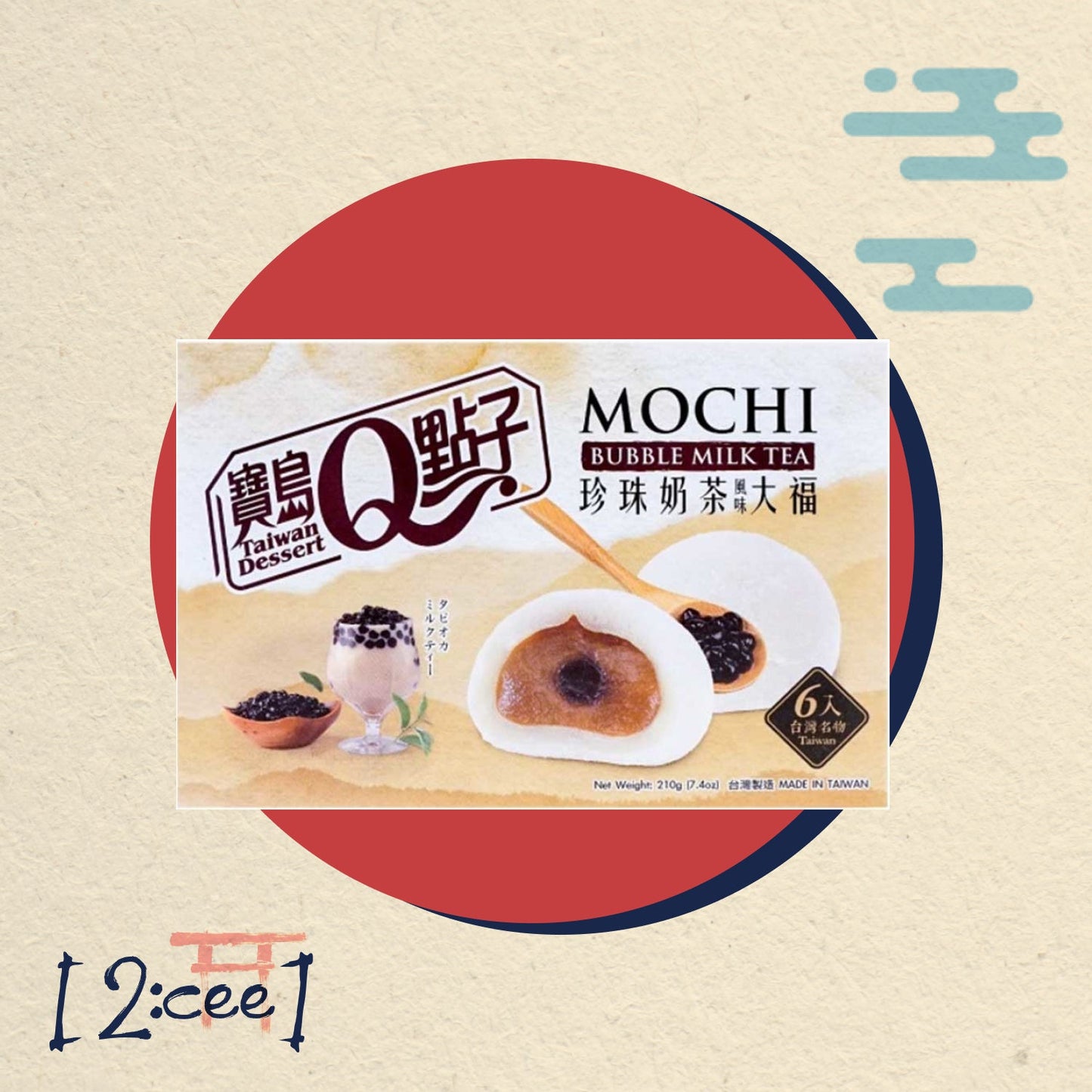 Mochi Bubble Milk Tea Q 210g