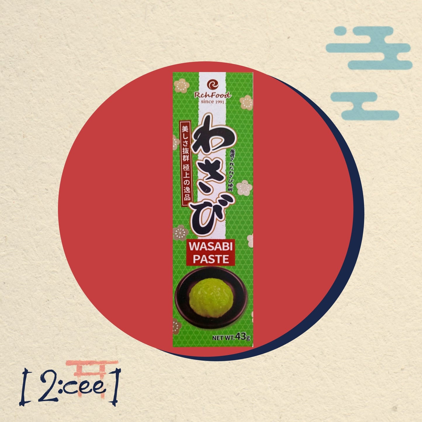 Wasabi Pasta RCHFOOD 43g