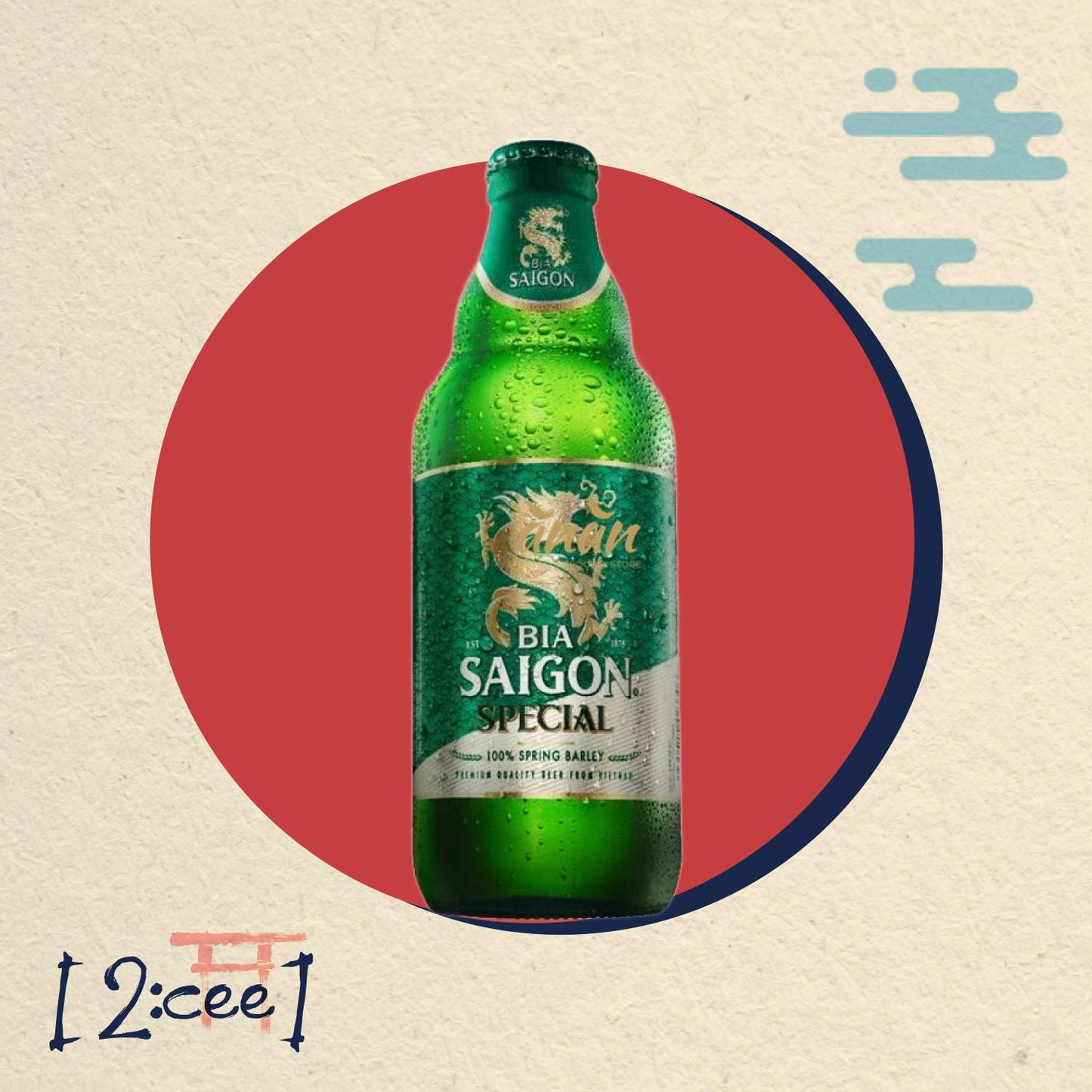 Pivo Vietnam 4,9% BIA SAIGON 330ml