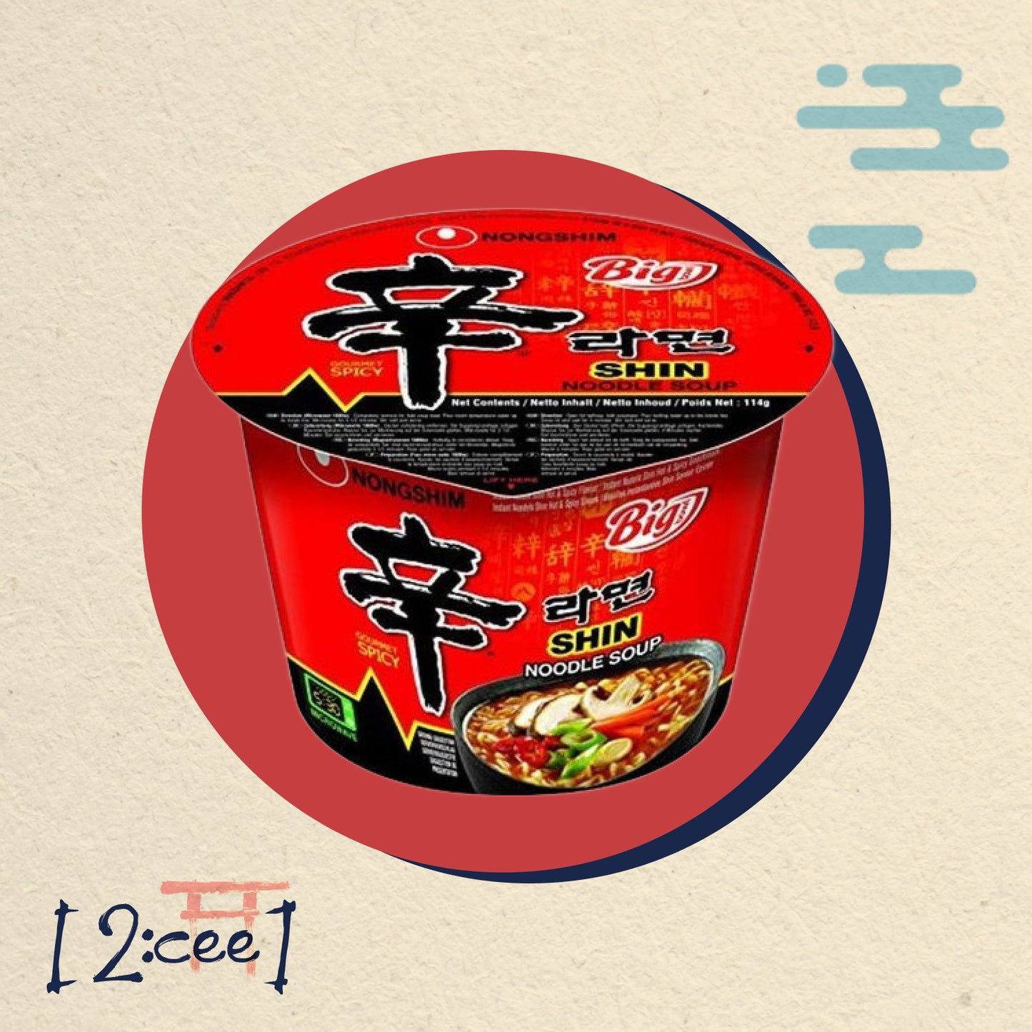 Instantné rezance Shin Ramyun NONGSHIM 120g