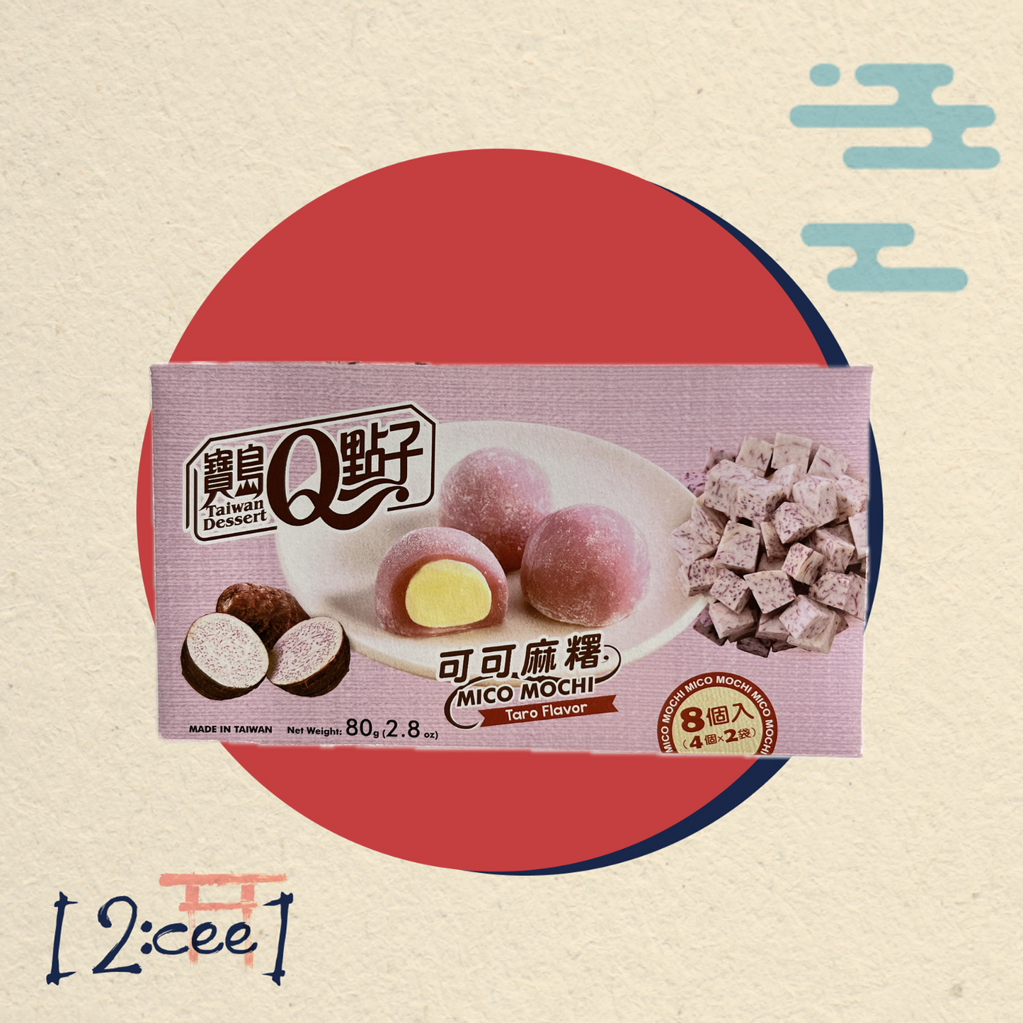 Mico Mochi Taro Q 80g