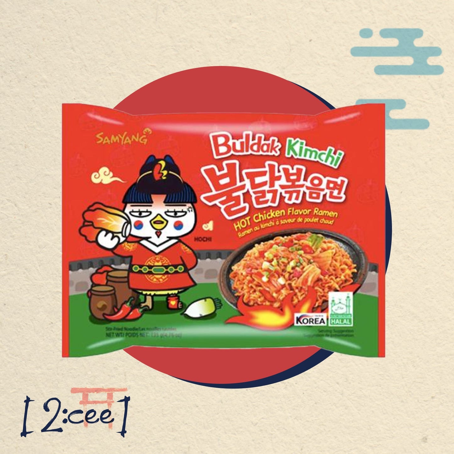 Kuracie SY Buldak Kimchi 140g