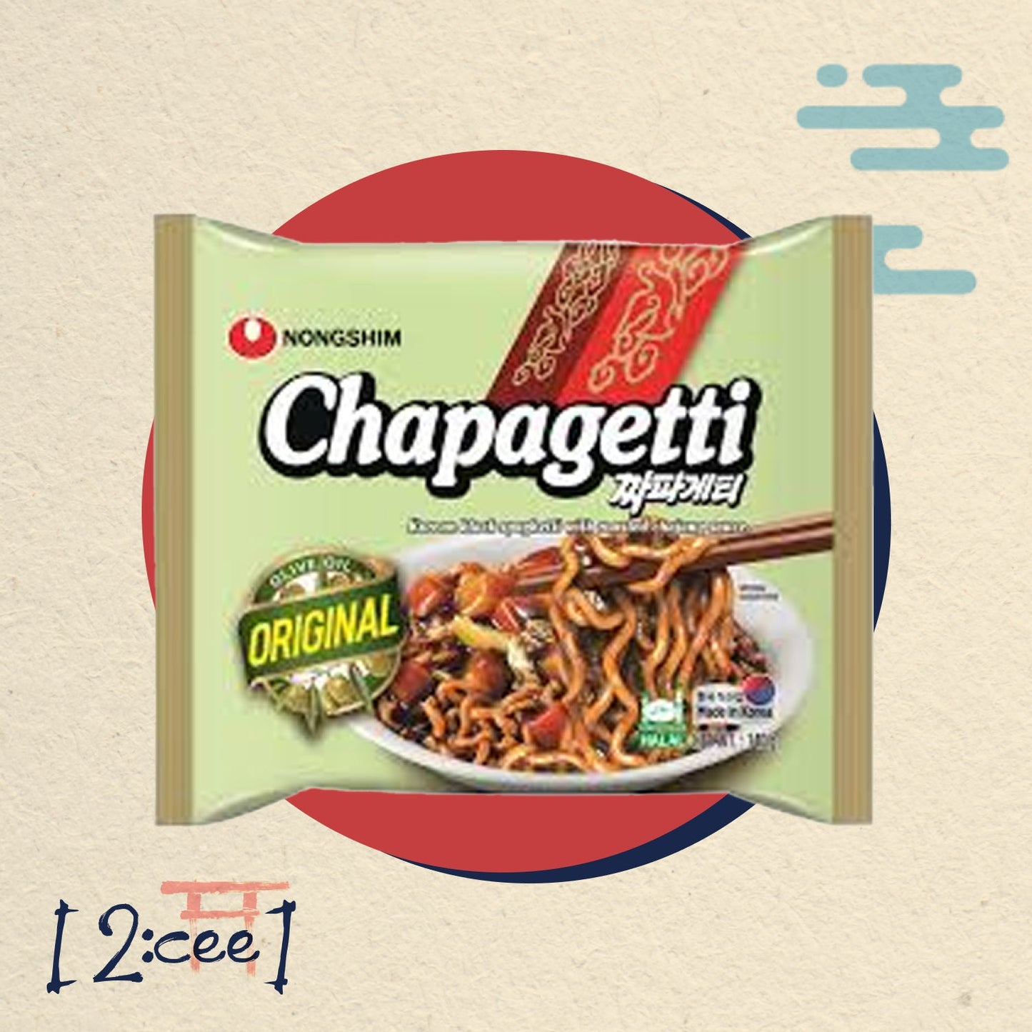 NONGSHIM Chapaghetti instantné rez. 140g