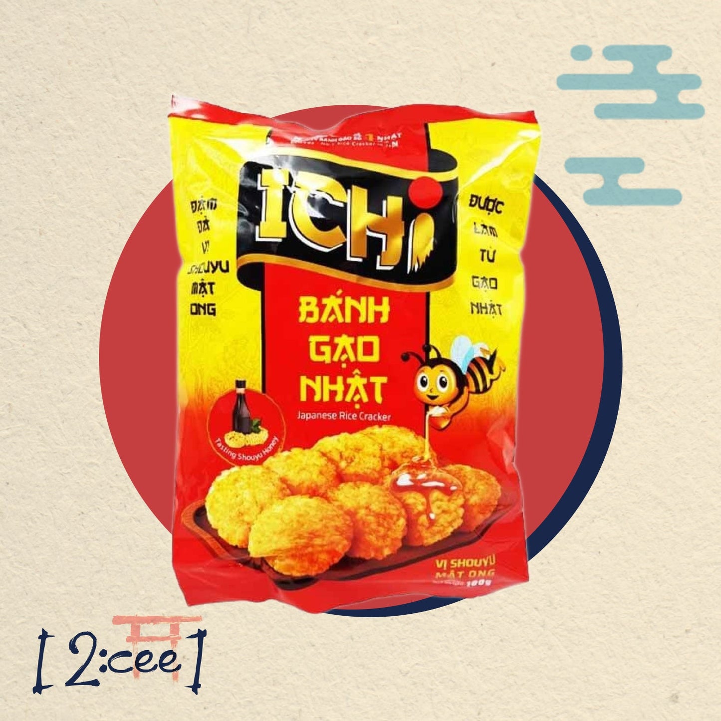 ICHI japonský ryžový kreker 100g