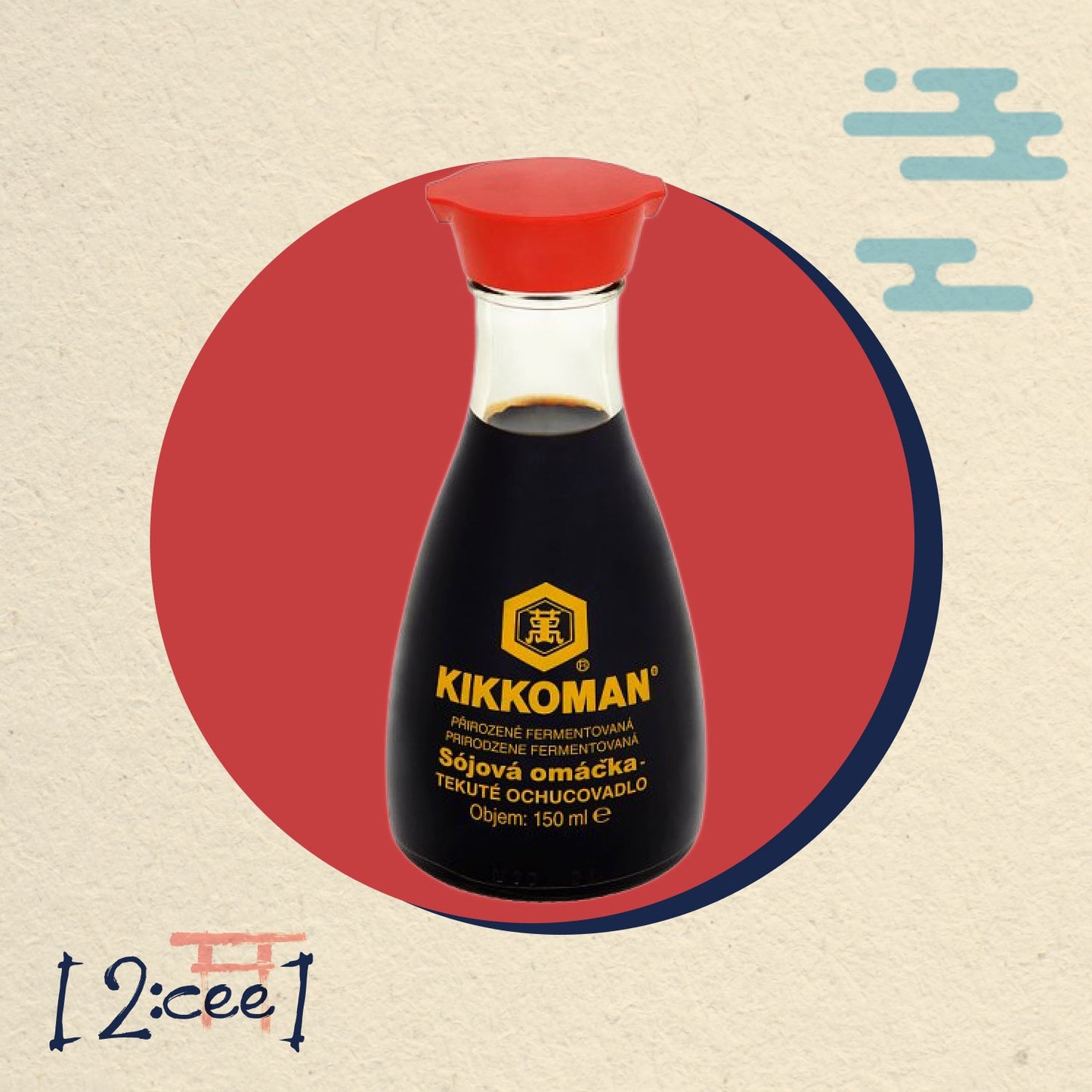 KIKKOMAN sójová omáčka 150ml