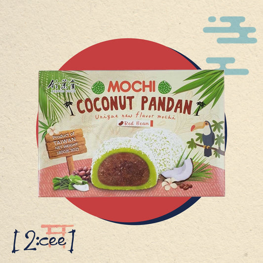 BH Mochi Kokos Pandan Red Bean 180g