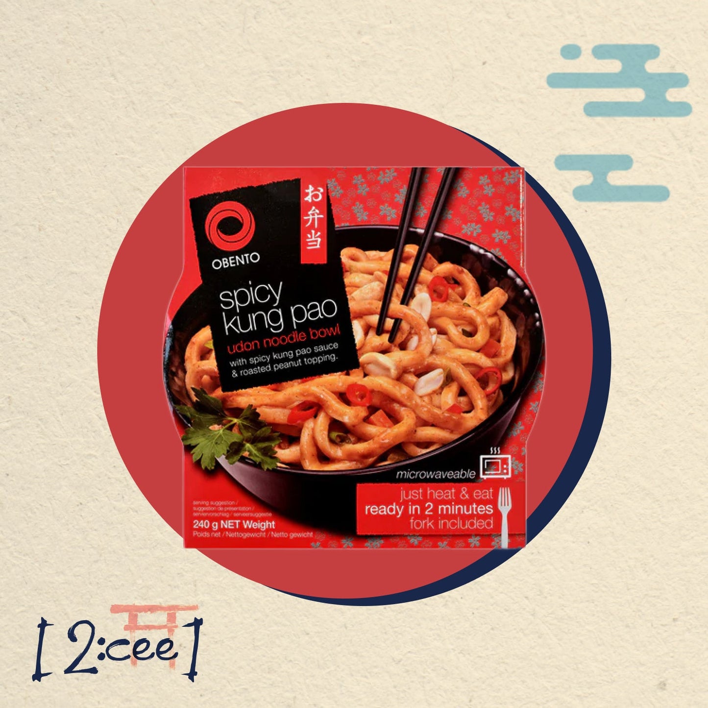 OBENTO Udon Kungpao BOWL 240g