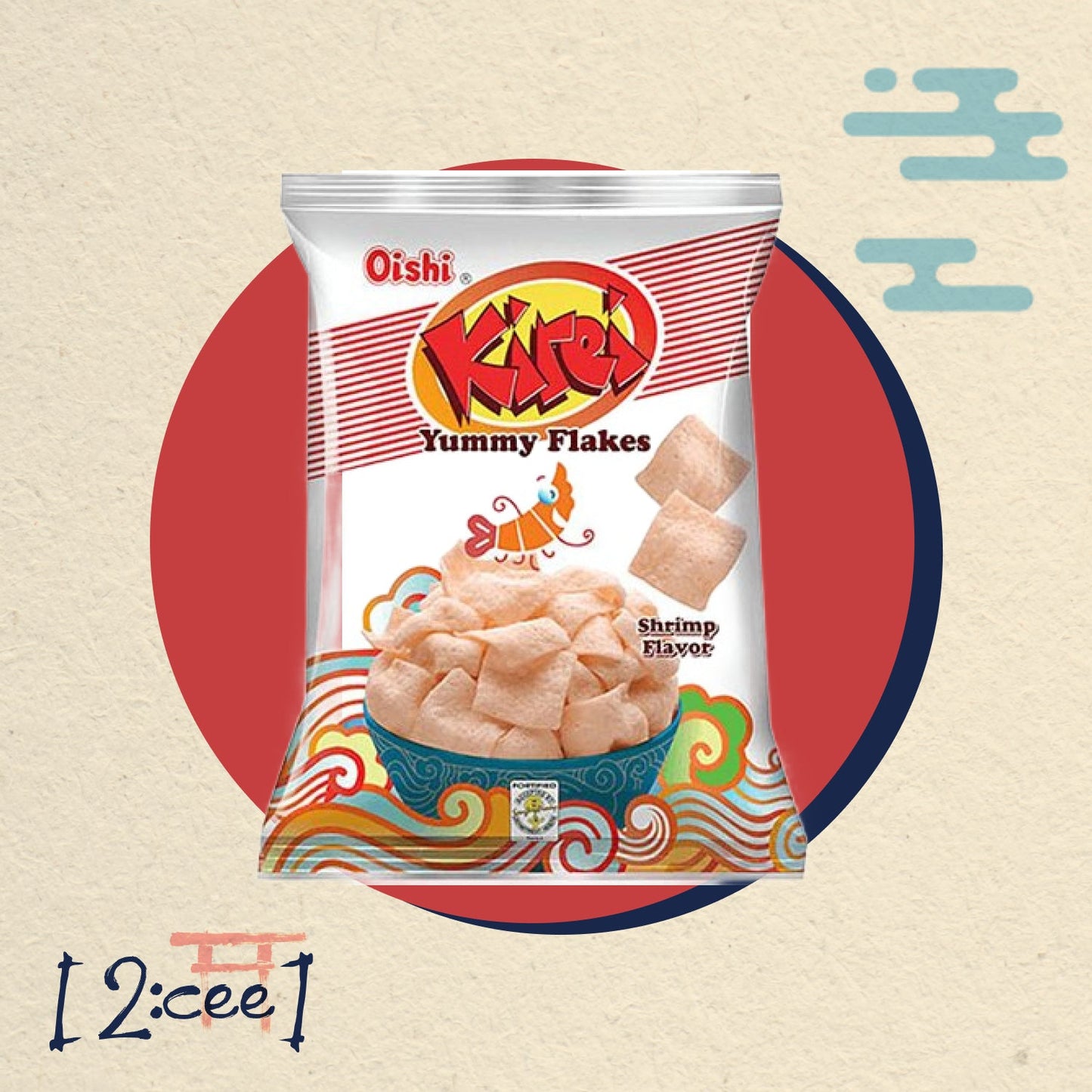 OISHI Snack krevetový 32g