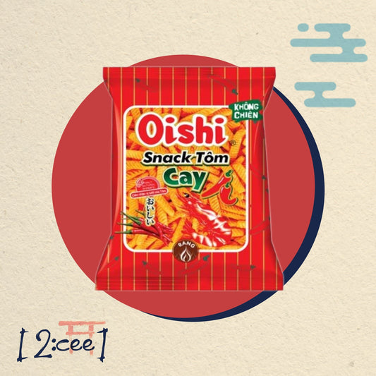 OISHI Snack krevetový štiplavý 30g